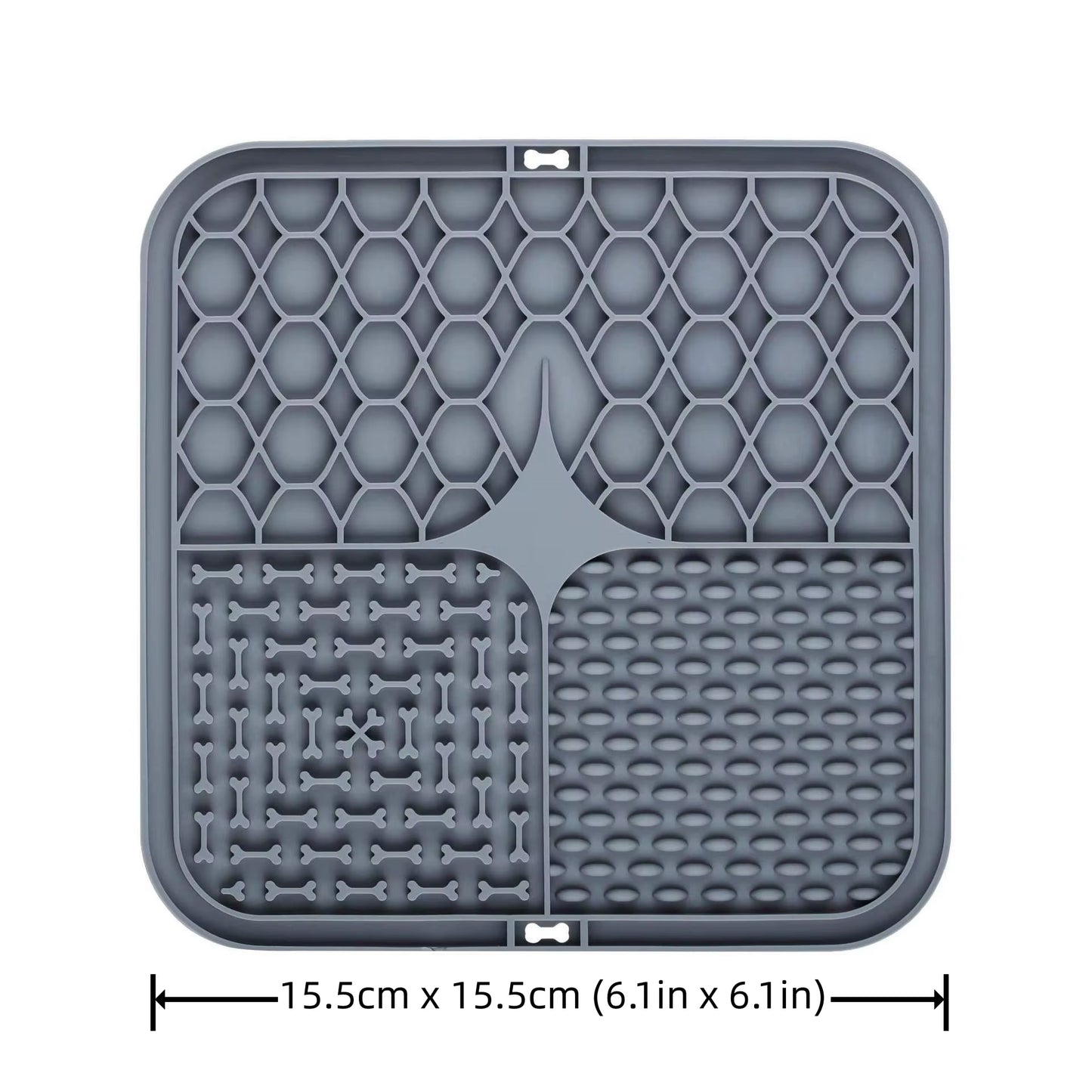 Pet Dog Cat Licking Pad Licking Pad anti Choking Slow Food Utensils Slow Food Bowl Licking Plate Pet Cat Yogurt Meal Mat