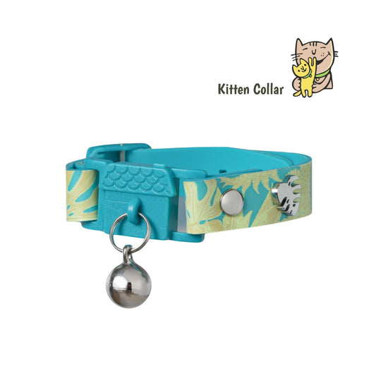 KITTYRAMA KITTEN BOTANICALS JUNGLE COLLAR - Quick Release, Breakaway, Hypoallergenic