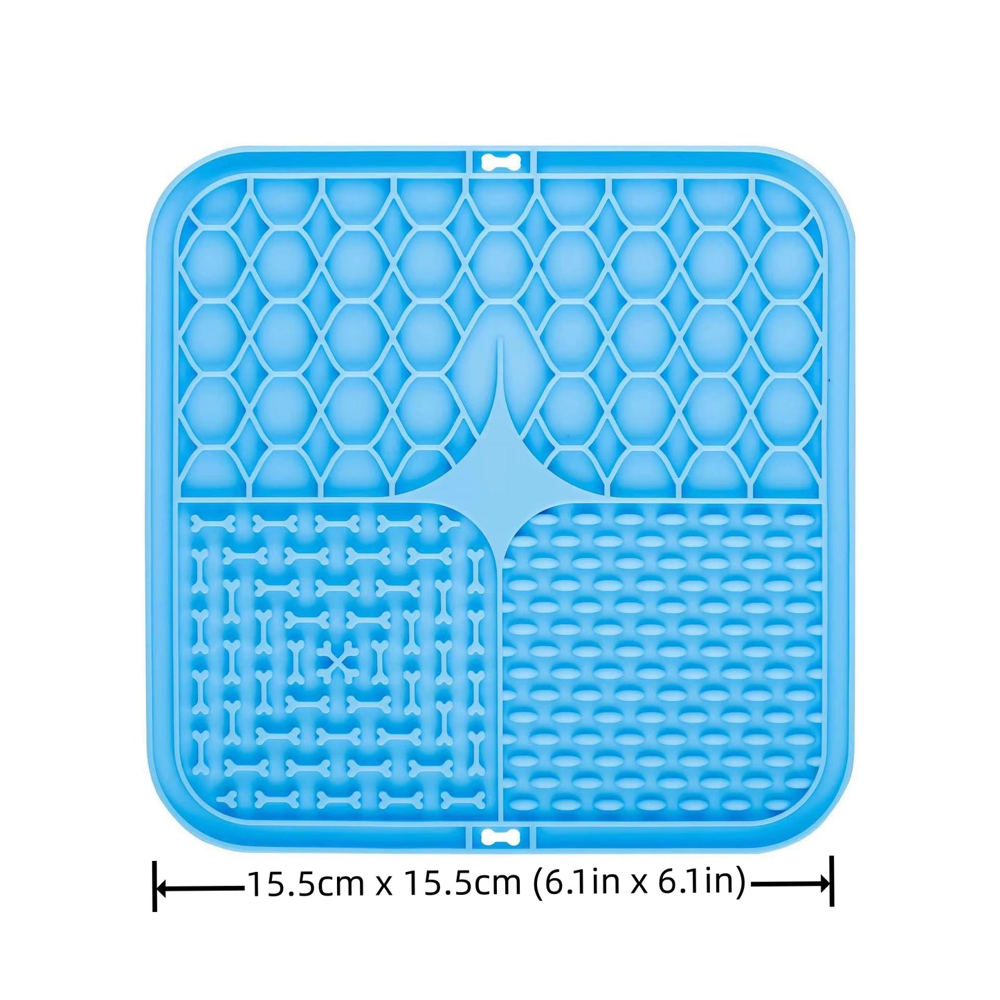 Pet Dog Cat Licking Pad Licking Pad anti Choking Slow Food Utensils Slow Food Bowl Licking Plate Pet Cat Yogurt Meal Mat