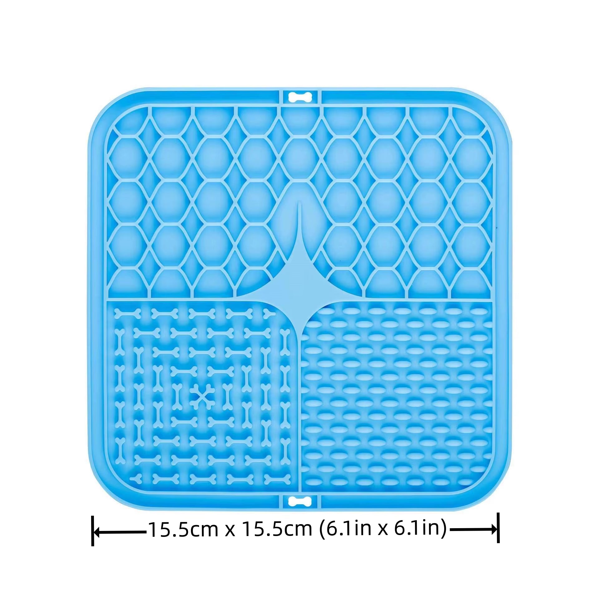Pet Dog Cat Licking Pad Licking Pad anti Choking Slow Food Utensils Slow Food Bowl Licking Plate Pet Cat Yogurt Meal Mat