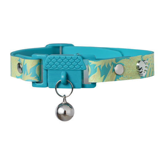 KITTYRAMA BOTANICALS JUNGLE CAT COLLAR - Quick Release, Breakaway, Hypoallergenic