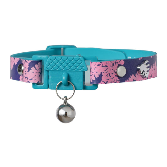 KITTYRAMA BOTANICALS FERN CAT COLLAR - Quick Release, Breakaway, Hypoallergenic