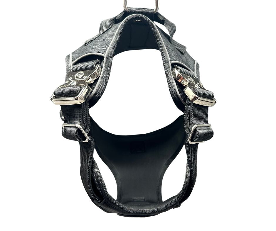 The No Pull Ultimate BTactical™ Harness | Midnight Black