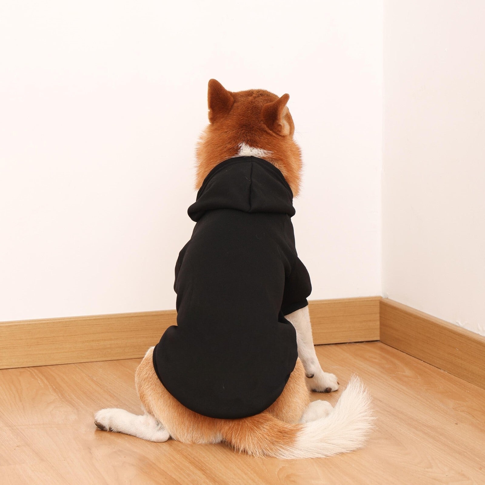 Pet Dog Hoodie Jumper Winter Dogs Clothes Jacket Coat Fleece Warm Clothing