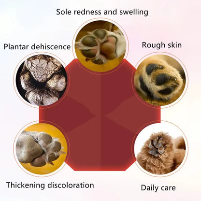 10G Pet Paw Care Creams Ointment Paw Care Cream Moisturizing Protection Forefoot Toe Health Pet Products for Puppy Dog Cat