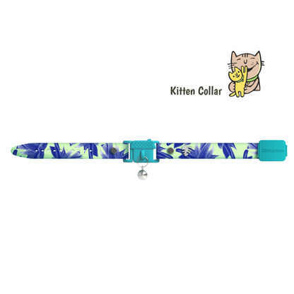 KITTYRAMA KITTEN BOTANICALS LOTUS COLLAR - Quick Release, Breakaway, Hypoallergenic
