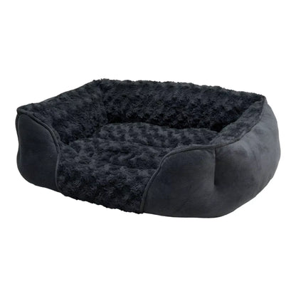 Soft Grey Pet Sleeping Bed for Small Medium Large Removable Dogs Puppy Bed Pet Supplies
