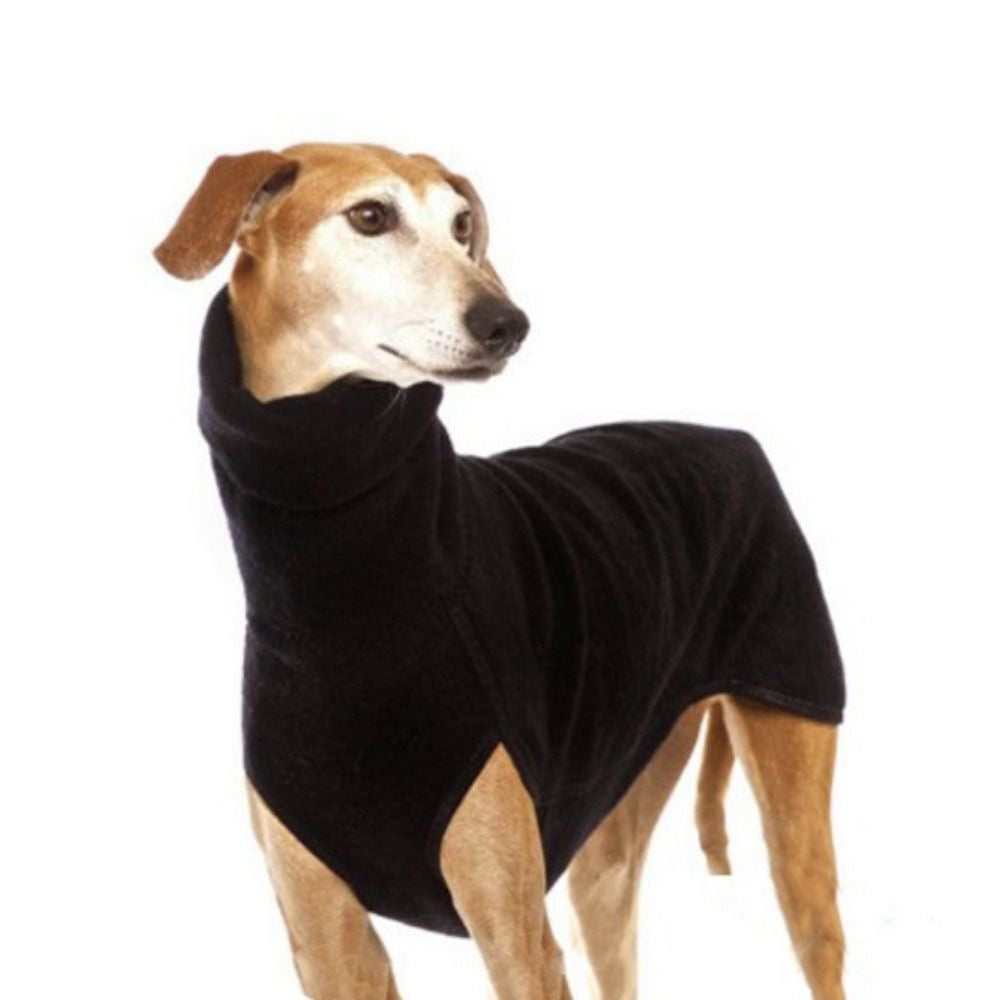 Pet Dog Winter High Collar Jumper Sweater Greyhound Whippet Clothes Lurcher Coat