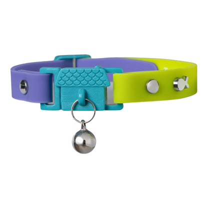 KITTYRAMA TAHITI CAT COLLAR - Quick Release, Breakaway, Hypoallergenic