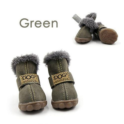 Dog Shoes for Winter L Dog Snow Boots Shoes