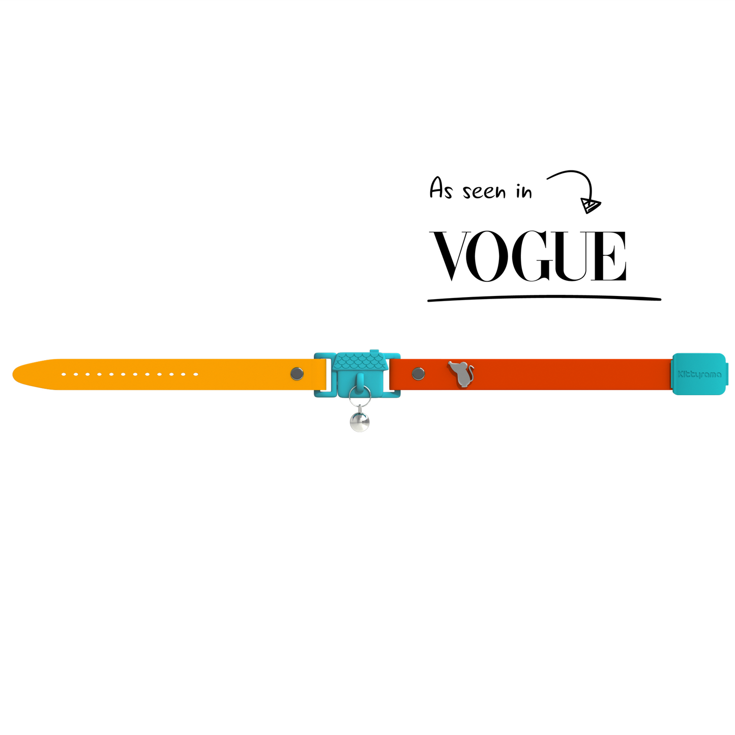 KITTYRAMA COPACABANA CAT COLLAR - Quick Release, Breakaway, Hypoallergenic