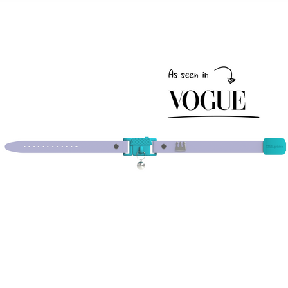 KITTYRAMA MAUVE CAT COLLAR - Quick Release, Breakaway, Hypoallergenic