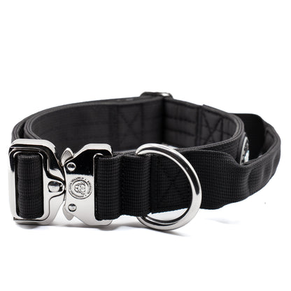 4cm Nylon BTactical™ Tracker Collar | Midnight Black - NEW