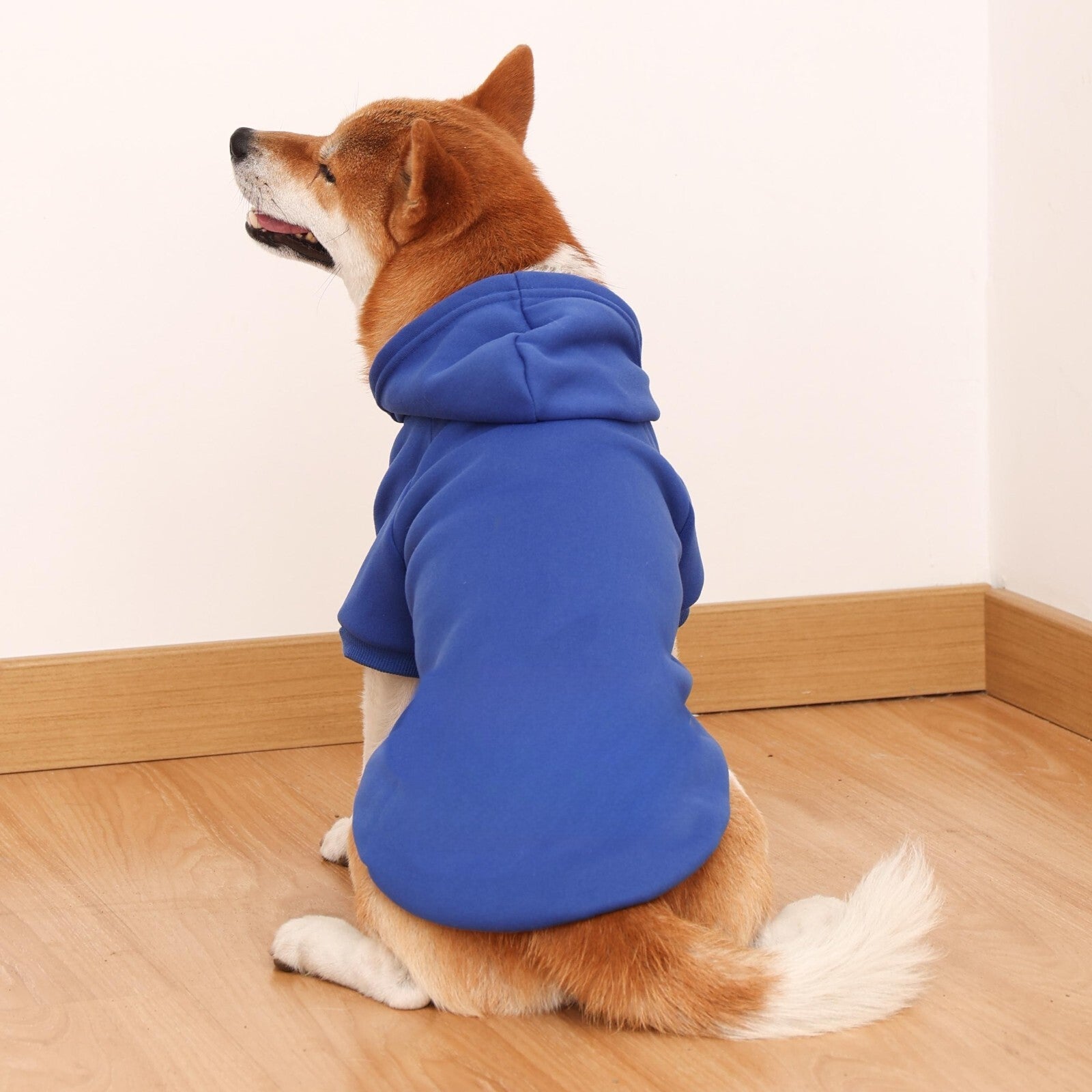 Pet Dog Hoodie Jumper Winter Dogs Clothes Jacket Coat Fleece Warm Clothing