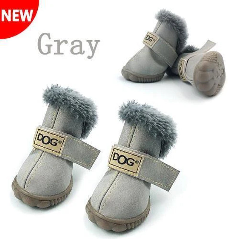 Dog Shoes for Winter L Dog Snow Boots Shoes