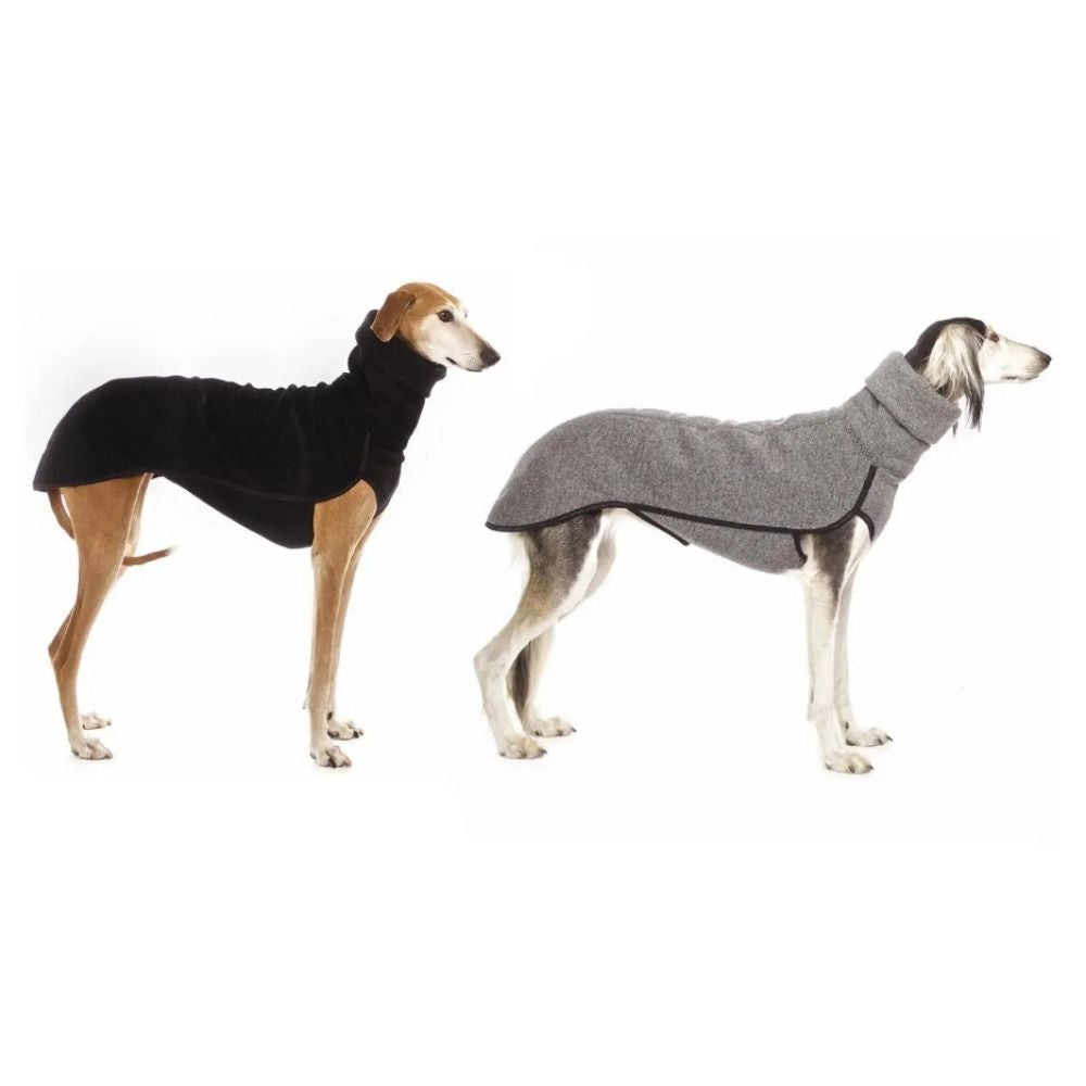 Pet Dog Winter High Collar Jumper Sweater Greyhound Whippet Clothes Lurcher Coat