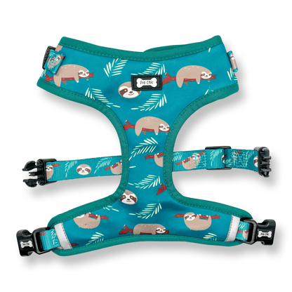 Lazy Sloth Puppy Harness – XXS Size for Tiny Breeds 🦥💚