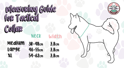 Daydreams and Unicorns Tactical Dog Collar